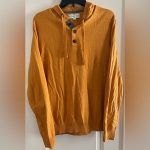 Hawker Rye cashmere hooded sweater